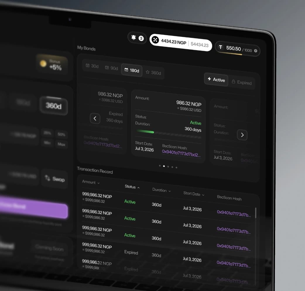 Brand, website, and dApp for a DeFi 3.0 protocol trusted by 40,000+ holders — DeFi, Crypto UI/UX design by Sollas (screen 1)