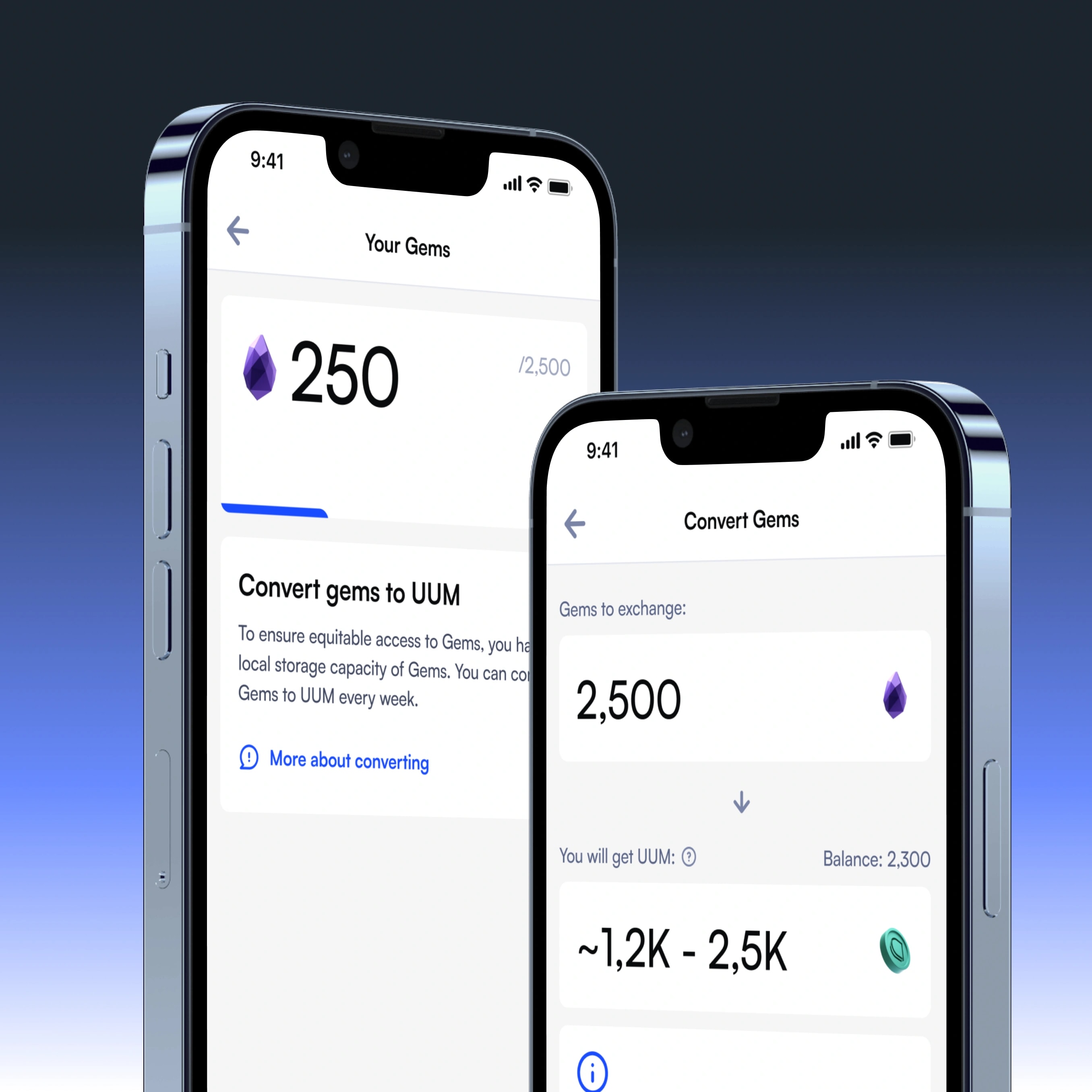 Continuum — product design screen 1