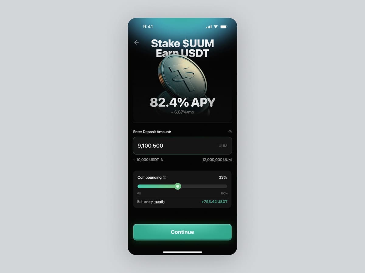 Sollas UI/UX design showcase 5 — Web3, SaaS, AI, Fintech
