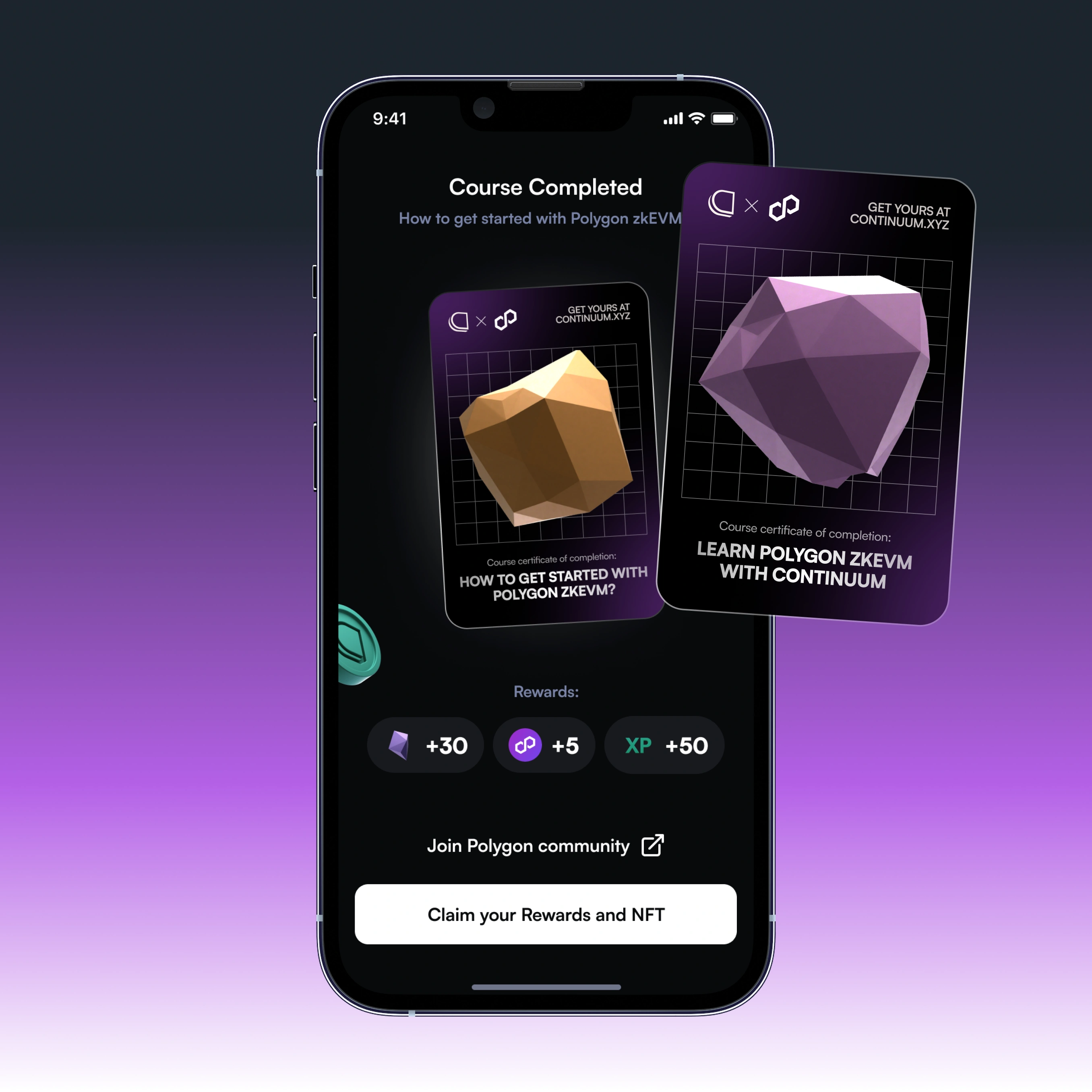 Continuum — product design screen 2