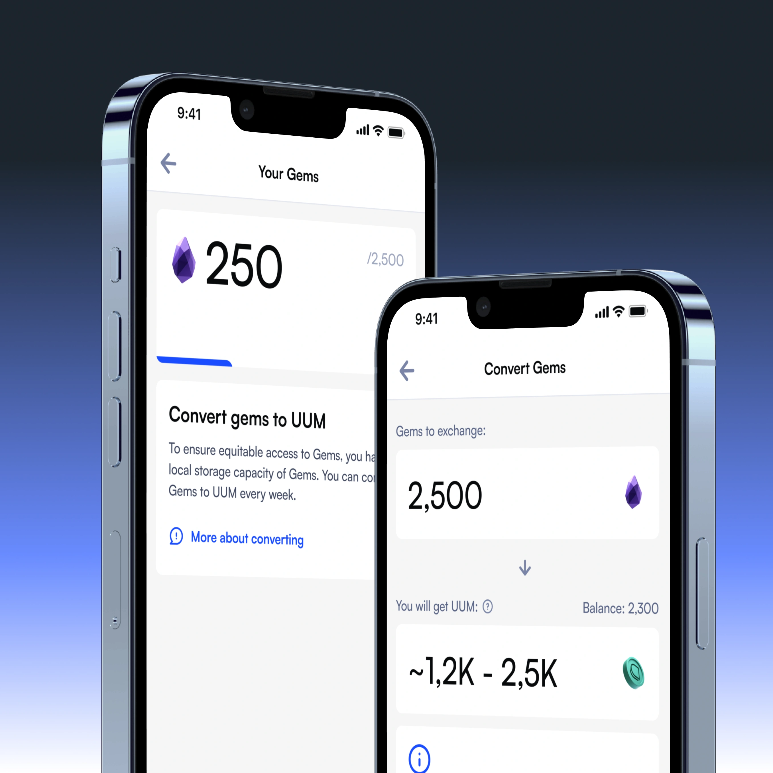 Continuum — product design screen 1